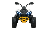 Elektrinis keturratis Maverick ATV, White-Elektromobiliai vaikams, Keturračiai ir bagiai-e-vaikas
