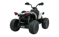 Elektrinis keturratis Maverick ATV, White-Elektromobiliai vaikams, Keturračiai ir bagiai-e-vaikas