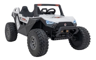 Elektrinis Buggy Clash STRONG 4x4, White-Elektromobiliai vaikams, Keturračiai ir bagiai-e-vaikas