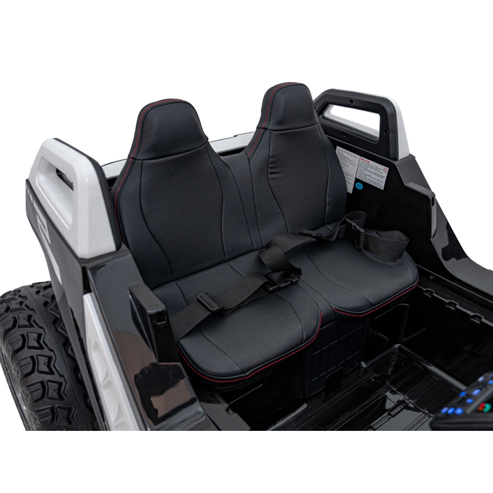 Elektrinis Buggy Clash STRONG 4x4, White-Elektromobiliai vaikams, Keturračiai ir bagiai-e-vaikas