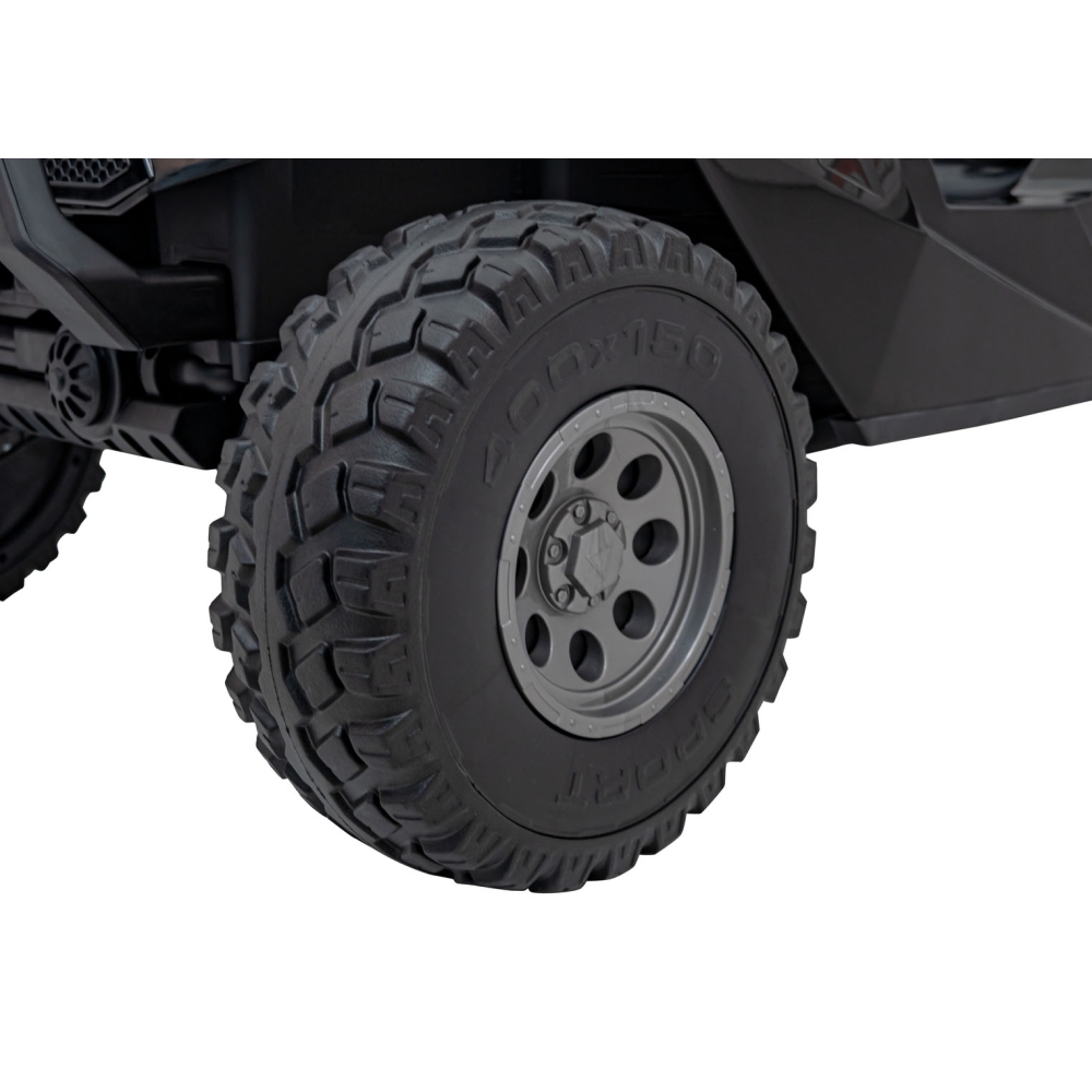 Elektrinis Buggy Clash STRONG 4x4, White-Elektromobiliai vaikams, Keturračiai ir bagiai-e-vaikas