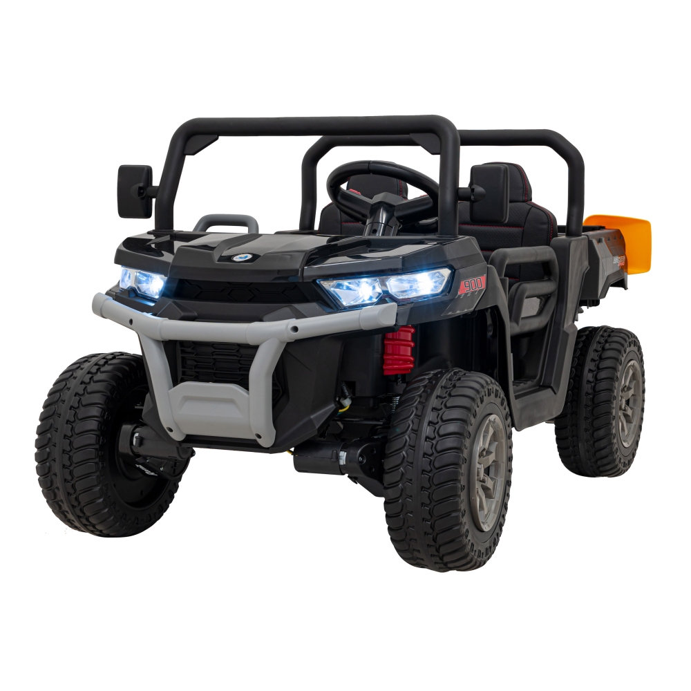 Elektromobilis Auto Pick-Up Speed 900 4x4, Black-Elektromobiliai vaikams, Sunkvežimiai-e-vaikas