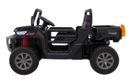 „Auto Pick-Up Speed 900“ vaikams, juodos spalvos + 4x4 pavara + atverčiamas kėbulas-Elektromobiliai vaikams, Visureigiai-e-vaika