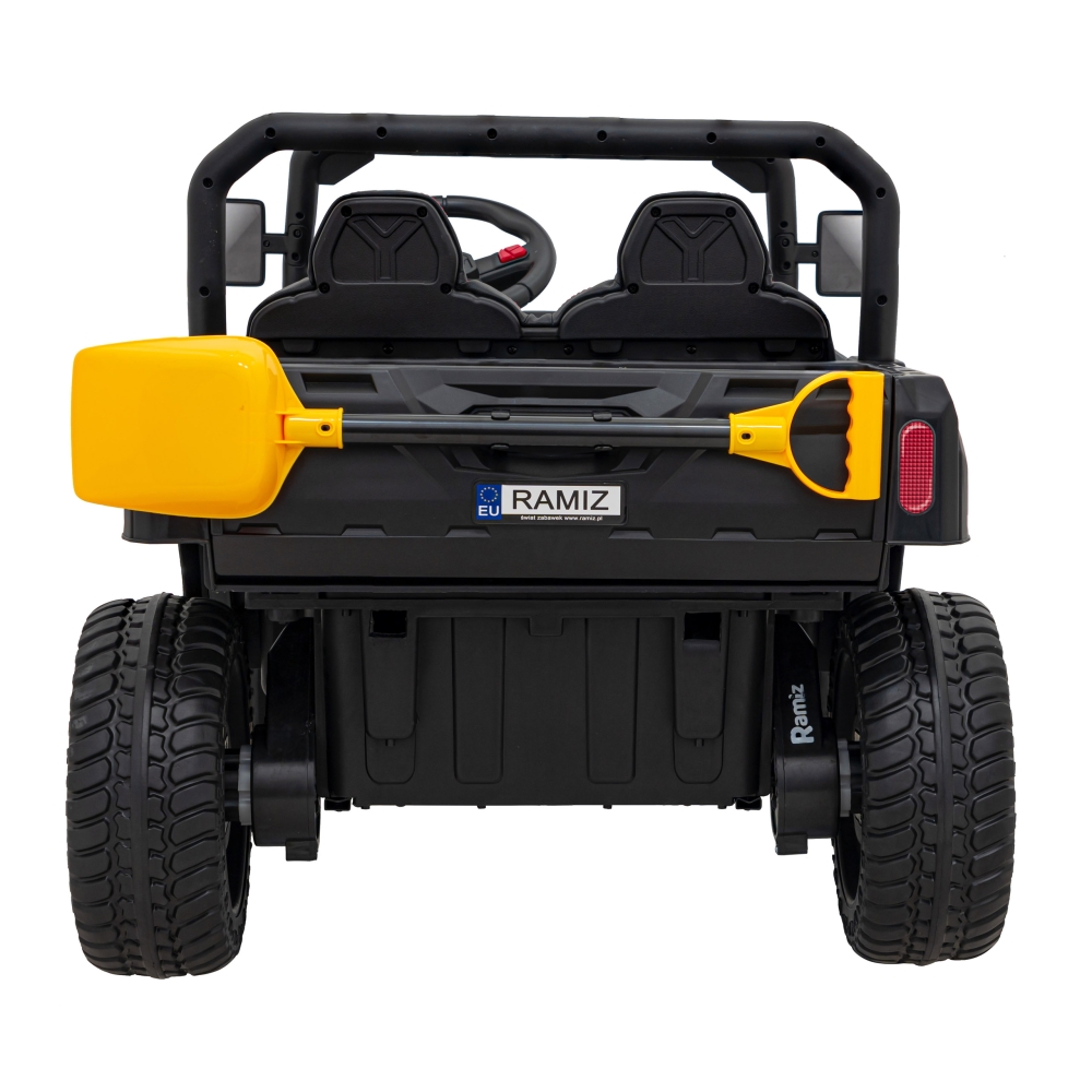 Elektromobilis Auto Pick-Up Speed 900 4x4, Black-Elektromobiliai vaikams, Sunkvežimiai-e-vaikas