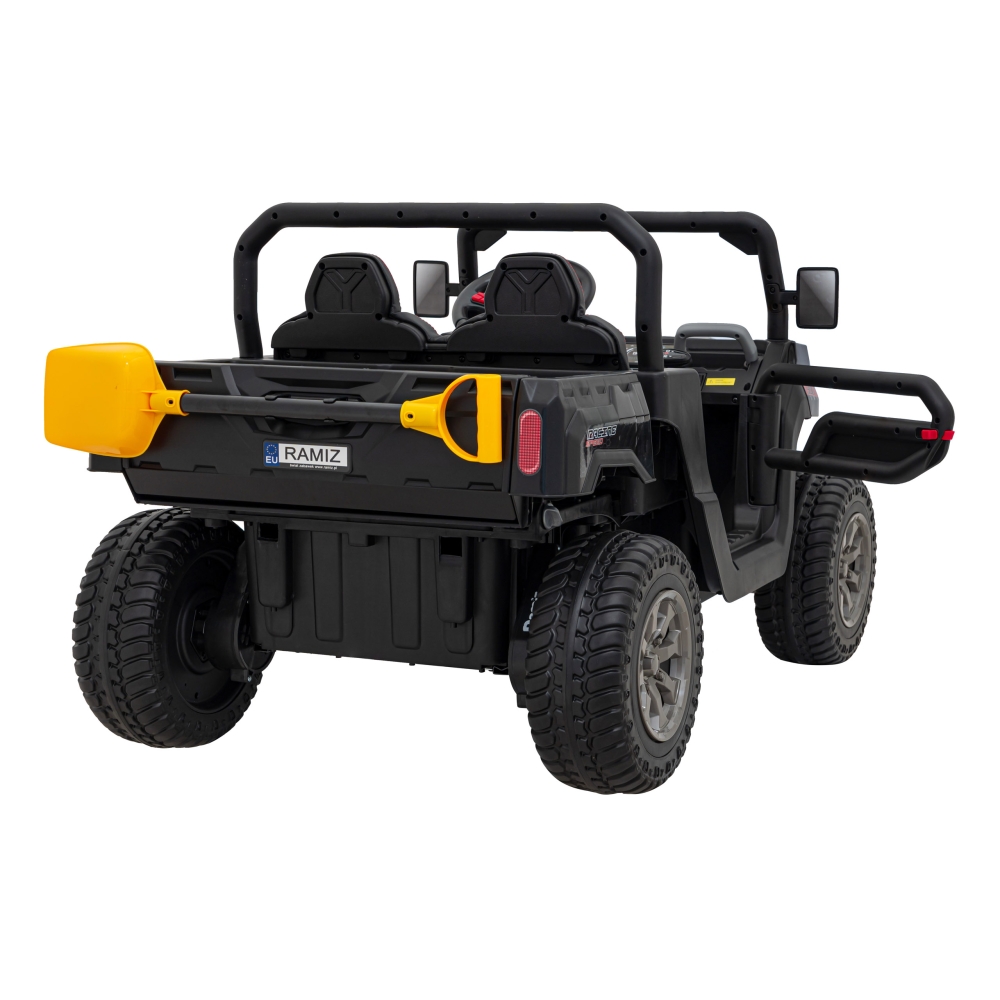 Elektromobilis Auto Pick-Up Speed 900 4x4, Black-Elektromobiliai vaikams, Sunkvežimiai-e-vaikas