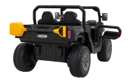 „Auto Pick-Up Speed 900“ vaikams, juodos spalvos + 4x4 pavara + atverčiamas kėbulas-Elektromobiliai vaikams, Visureigiai-e-vaika