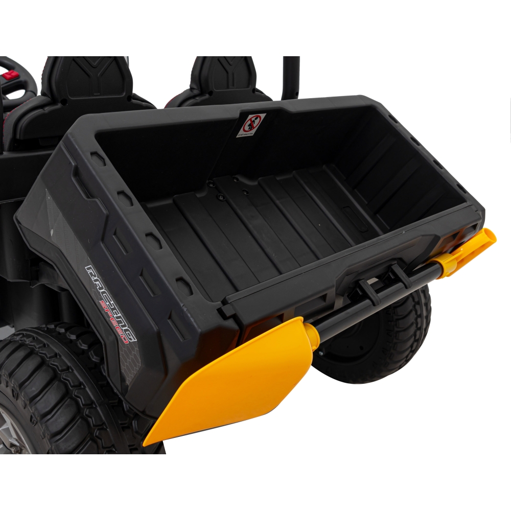 Elektromobilis Auto Pick-Up Speed 900 4x4, Black-Elektromobiliai vaikams, Sunkvežimiai-e-vaikas