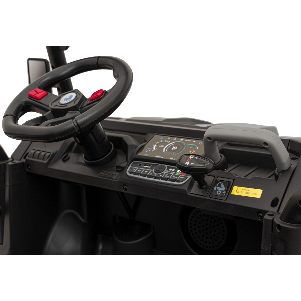 Elektromobilis Auto Pick-Up Speed 900 4x4, Black-Elektromobiliai vaikams, Sunkvežimiai-e-vaikas