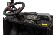 „Auto Pick-Up Speed 900“ vaikams, juodos spalvos + 4x4 pavara + atverčiamas kėbulas-Elektromobiliai vaikams, Visureigiai-e-vaika