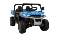 Auto Pick-Up Speed 900 dla dzieci Niebieski + Napęd 4x4 + Ruchomy kiper + Bagażnik + Pilot + Łopatka + Audio LED