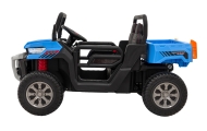 Auto Pick-Up Speed 900 dla dzieci Niebieski + Napęd 4x4 + Ruchomy kiper + Bagażnik + Pilot + Łopatka + Audio LED