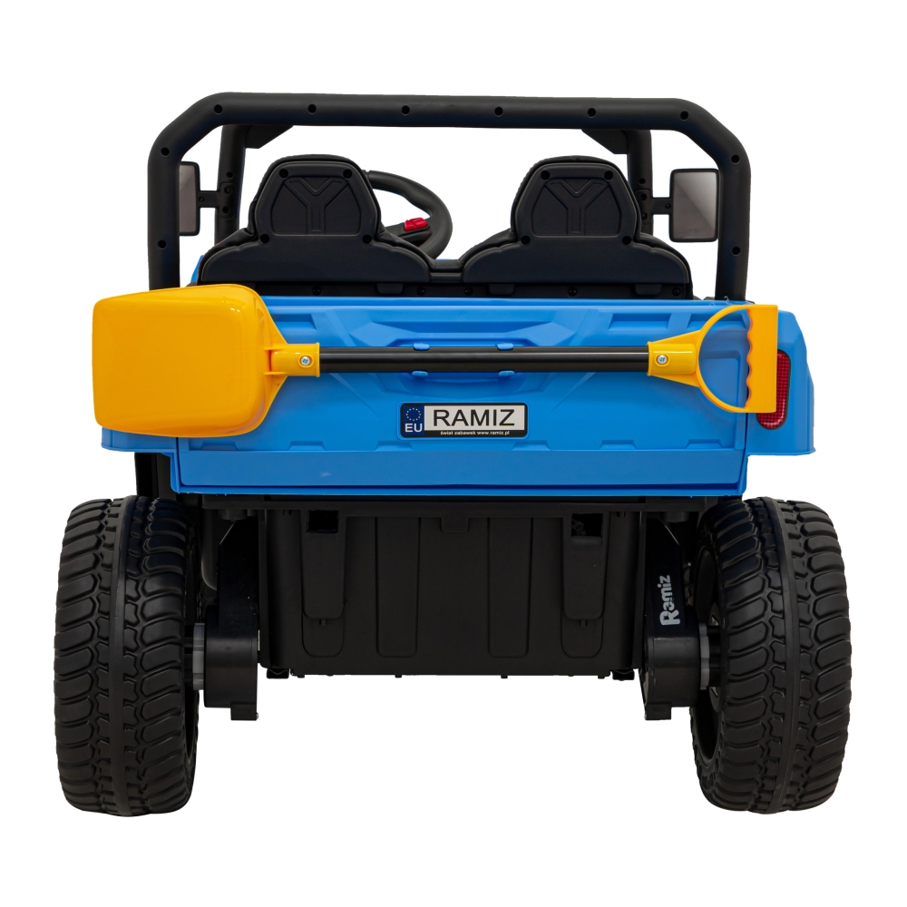 Elektromobilis Auto Pick-Up Speed 900 4x4, Blue-Elektromobiliai vaikams, Sunkvežimiai-e-vaikas
