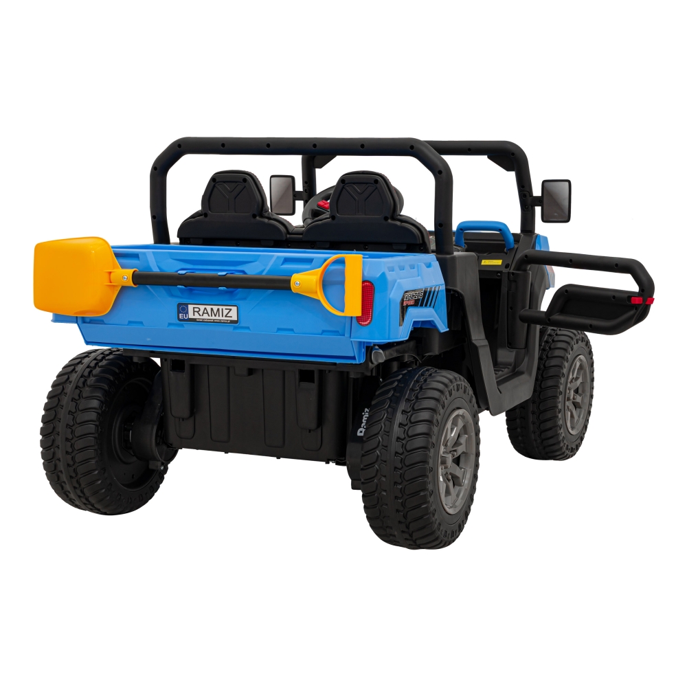 Elektromobilis Auto Pick-Up Speed 900 4x4, Blue-Elektromobiliai vaikams, Sunkvežimiai-e-vaikas