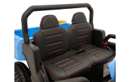 „Auto Pick-Up Speed 900“ vaikams, mėlynos spalvos + 4x4 pavara + atverčiamas kėbulas + bagažinė + nuotolinio valdymo pultas + ka