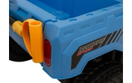 „Auto Pick-Up Speed 900“ vaikams, mėlynos spalvos + 4x4 pavara + atverčiamas kėbulas + bagažinė + nuotolinio valdymo pultas + ka