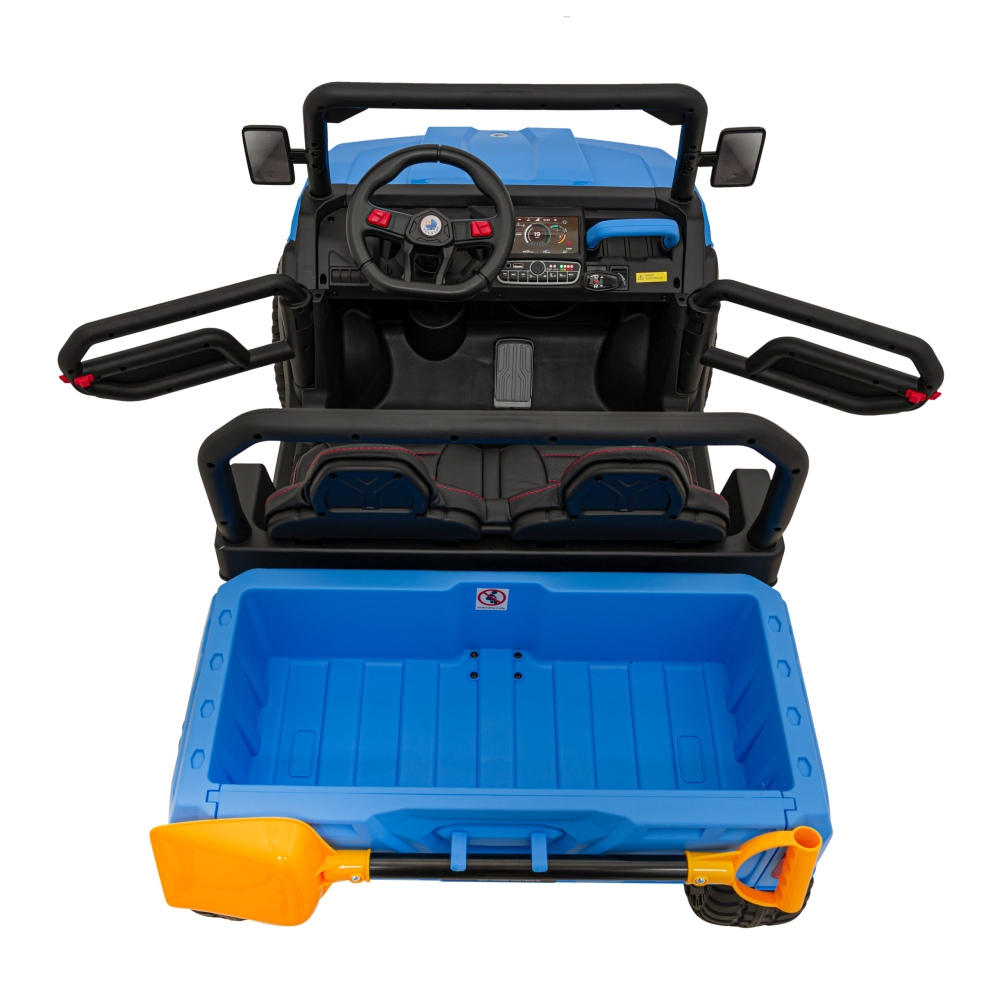 Elektromobilis Auto Pick-Up Speed 900 4x4, Blue-Elektromobiliai vaikams, Sunkvežimiai-e-vaikas