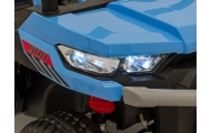 Auto Pick-Up Speed 900 dla dzieci Niebieski + Napęd 4x4 + Ruchomy kiper + Bagażnik + Pilot + Łopatka + Audio LED