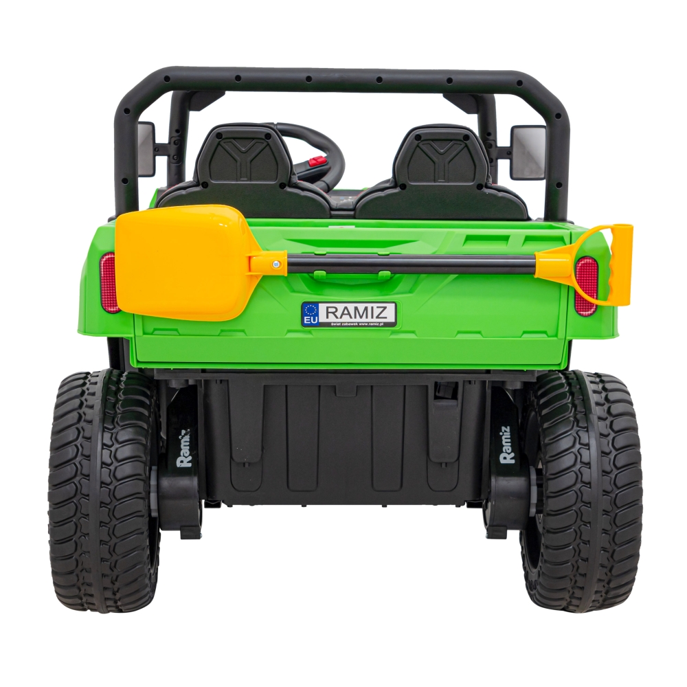 Elektromobilis Auto Pick-Up Speed 900 4x4, Green-Elektromobiliai vaikams, Sunkvežimiai-e-vaikas