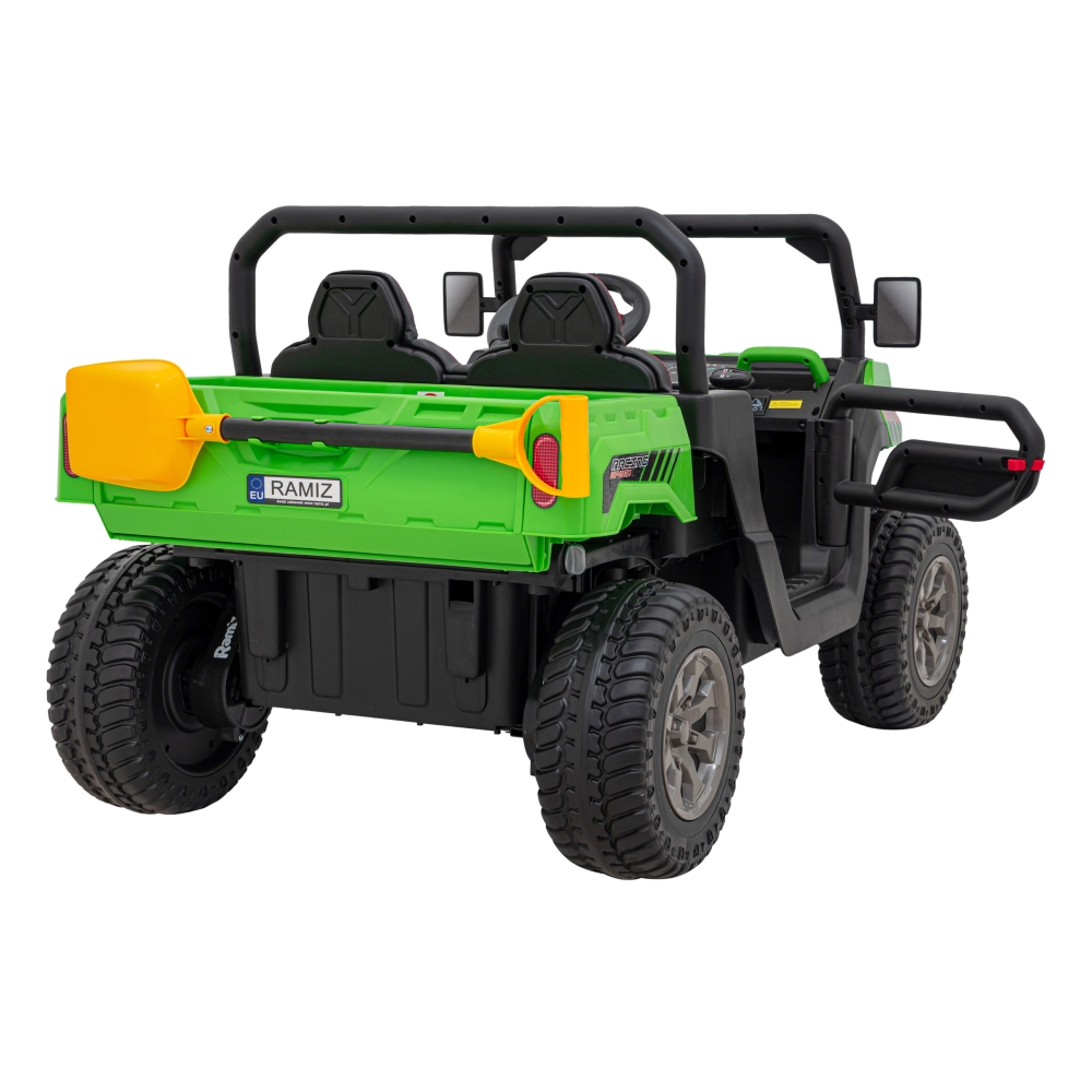Elektromobilis Auto Pick-Up Speed 900 4x4, Green-Elektromobiliai vaikams, Sunkvežimiai-e-vaikas