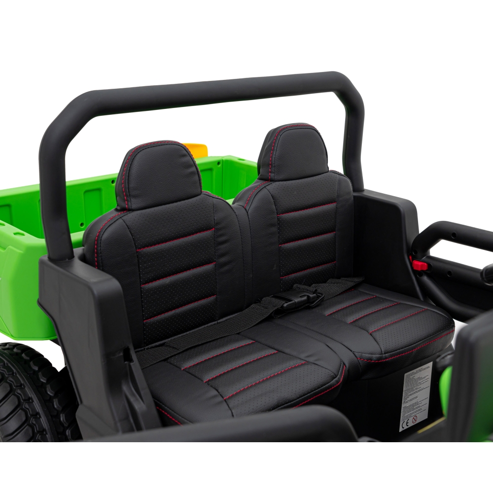 Elektromobilis Auto Pick-Up Speed 900 4x4, Green-Elektromobiliai vaikams, Sunkvežimiai-e-vaikas