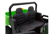 Auto Pick-Up Speed 900 dla dzieci Zielony + Napęd 4x4 + Ruchomy kiper + Bagażnik + Pilot + Łopatka + Audio LED