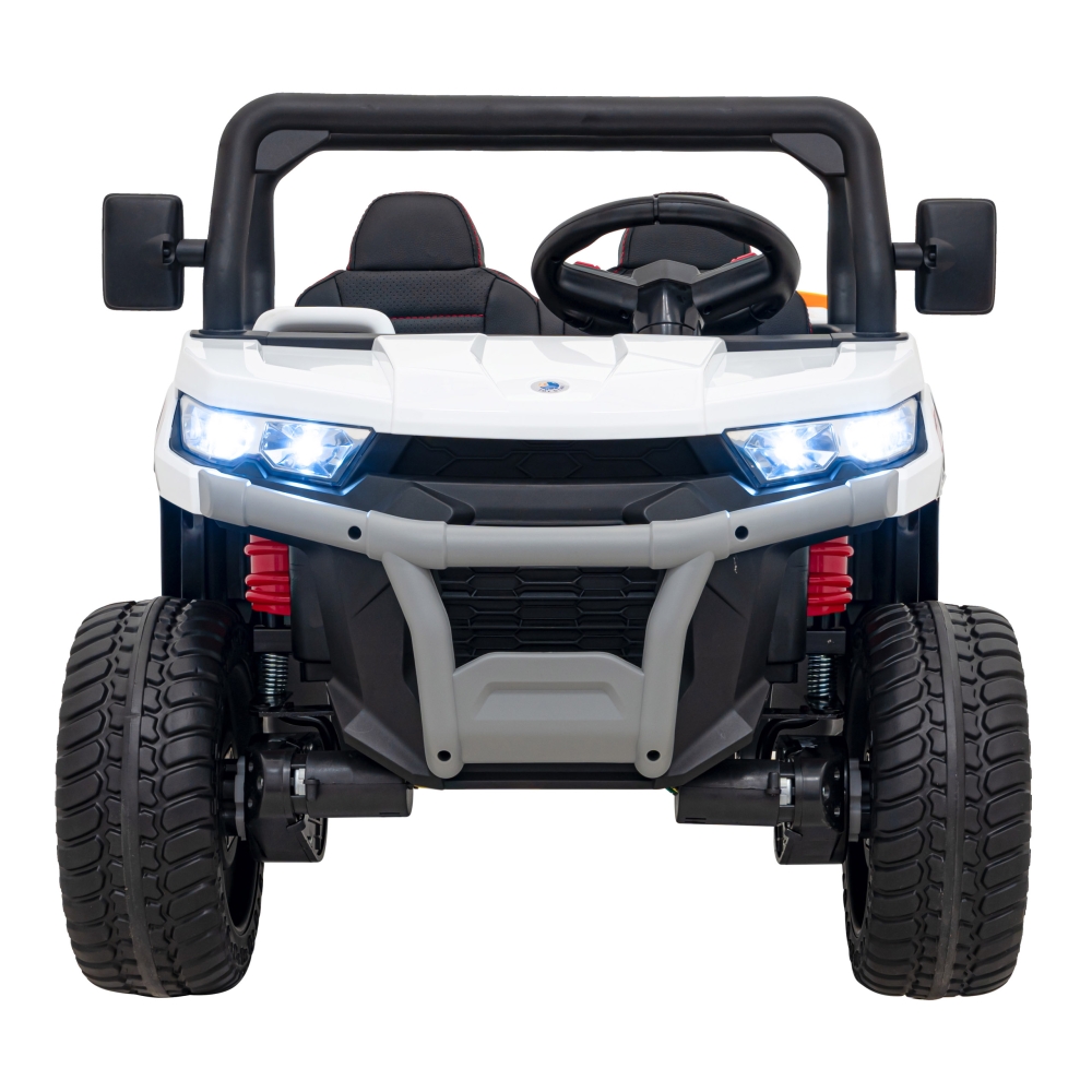 Elektromobilis Auto Pick-Up Speed 900 4x4, White-Elektromobiliai vaikams, Sunkvežimiai-e-vaikas