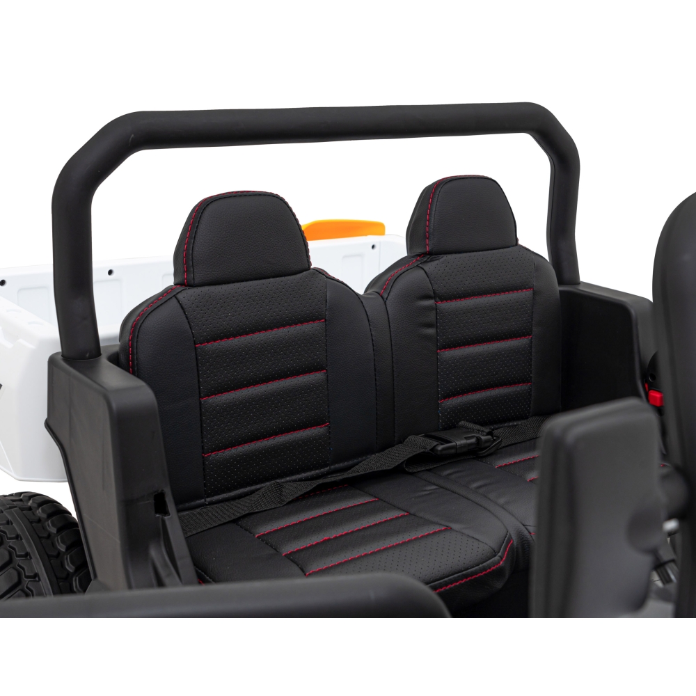 Elektromobilis Auto Pick-Up Speed 900 4x4, White-Elektromobiliai vaikams, Sunkvežimiai-e-vaikas