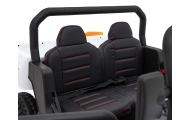 Auto Pick-Up Speed 900 dla dzieci Biały + Napęd 4x4 + Ruchomy kiper + Bagażnik + Pilot + Łopatka + Audio LED