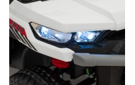 Auto Pick-Up Speed 900 dla dzieci Biały + Napęd 4x4 + Ruchomy kiper + Bagażnik + Pilot + Łopatka + Audio LED