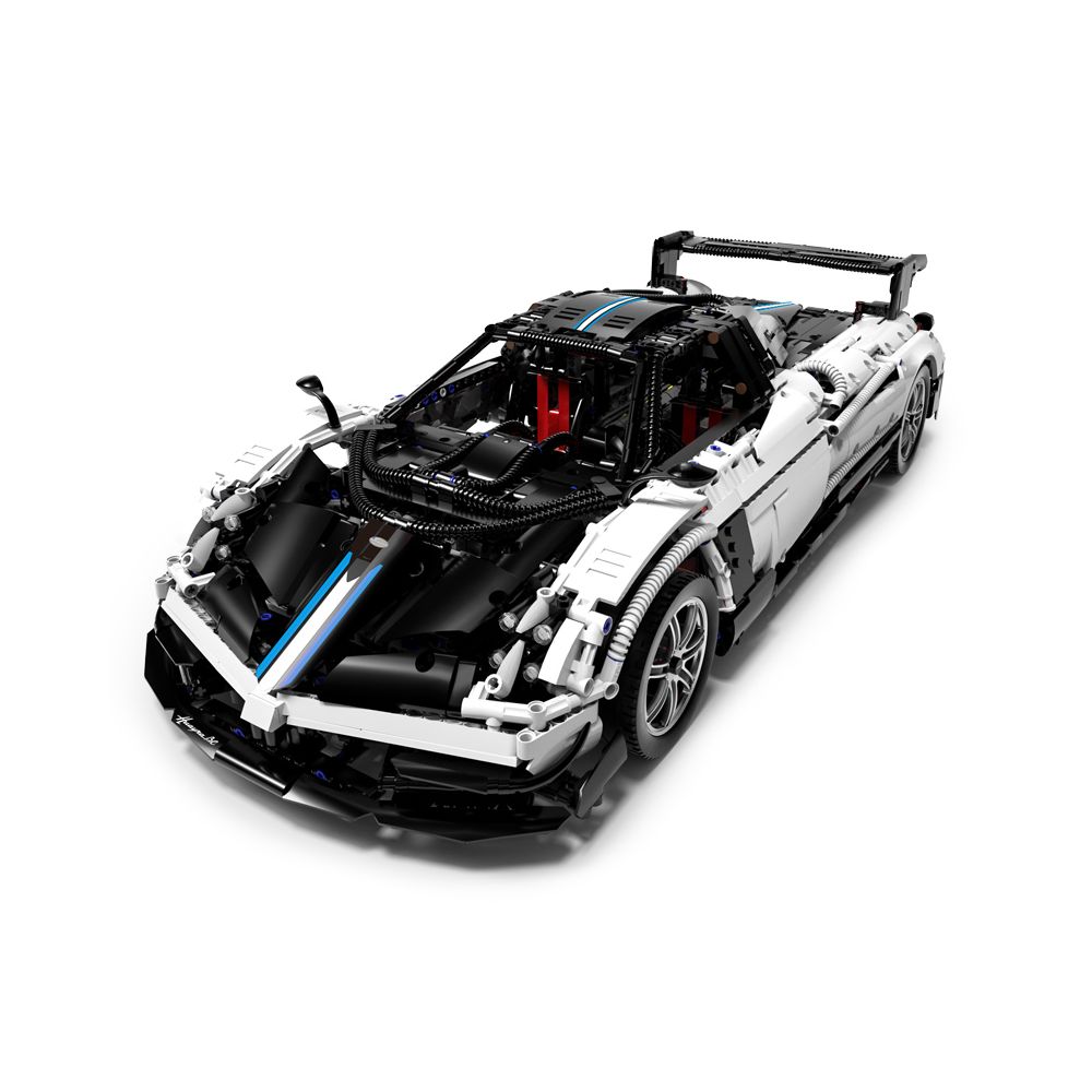 Pagani Huayra RASTAR model 1:8 Składane auto 2896 Klocków technicznych + Otwierane drzwi