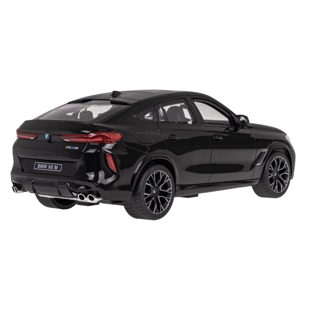 BMW X6 M czarny RASTAR model 1:14 Zdalnie sterowane auto + Pilot 2,4 GHz