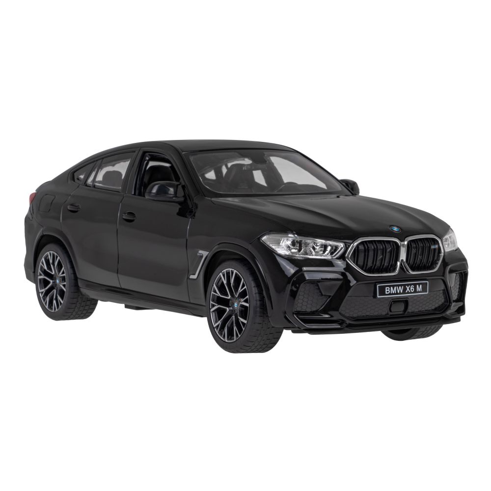 BMW X6 M czarny RASTAR model 1:14 Zdalnie sterowane auto + Pilot 2,4 GHz