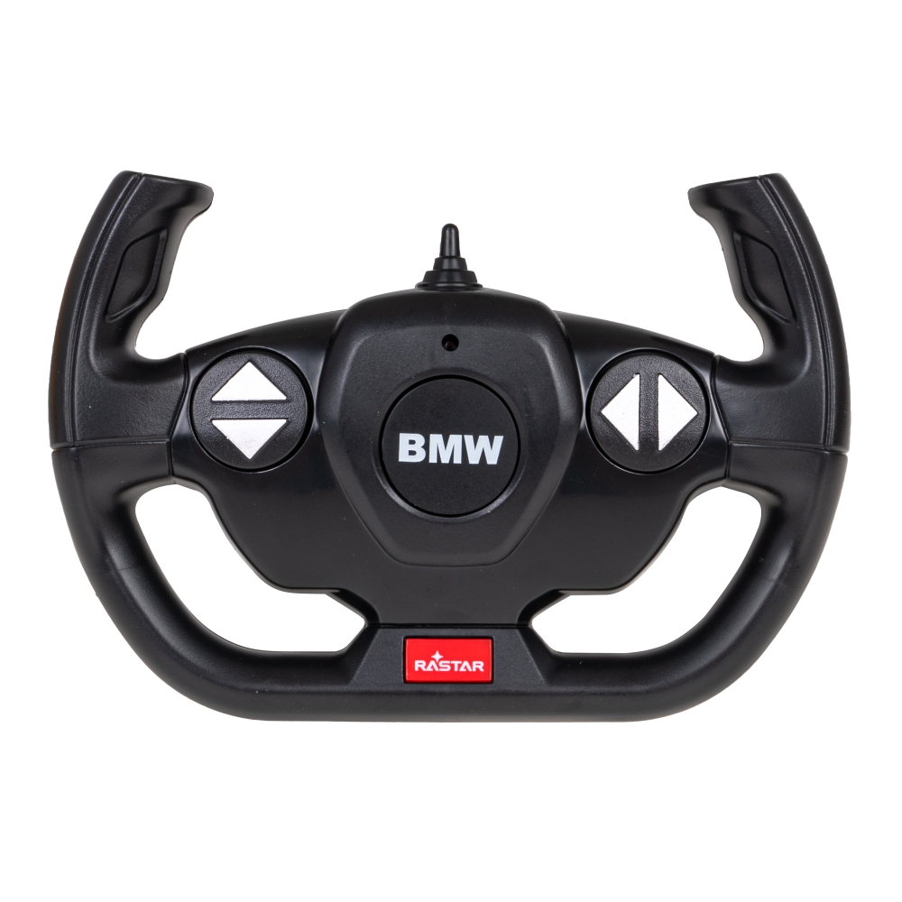 Nuotoliniu būdu valdomas BMW X6 M raudonas RASTAR modelis 1:14 + 2,4 GHz