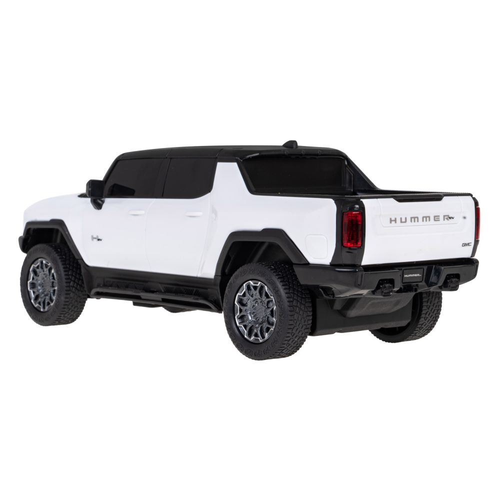 Nuotoliniu būdu valdomas GMC Hummer EV baltas RASTAR 1:26