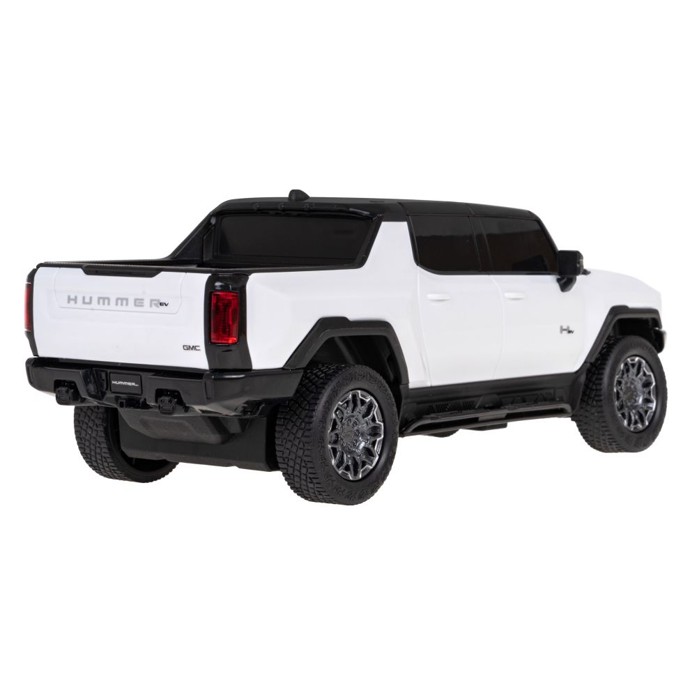 Nuotoliniu būdu valdomas GMC Hummer EV baltas RASTAR 1:26