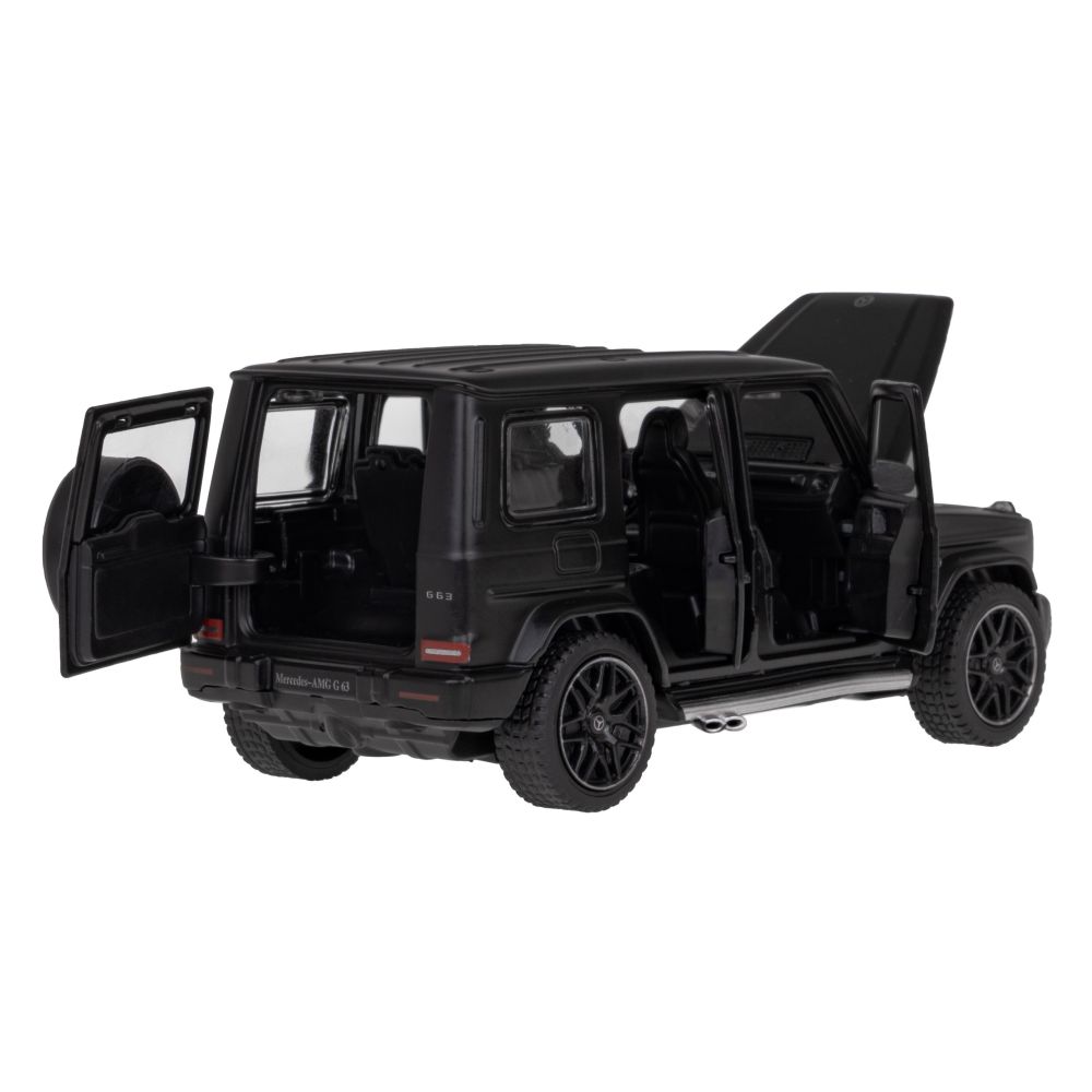 Mercedes-AMG G 63 czarny RASTAR model 1:32 Metalowa karoseria + Ręcznie otwierane elementy