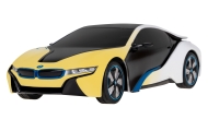 Nuotoliniu būdu valdomas BMW i8 RASTAR 1:24 modelis LED žibintai