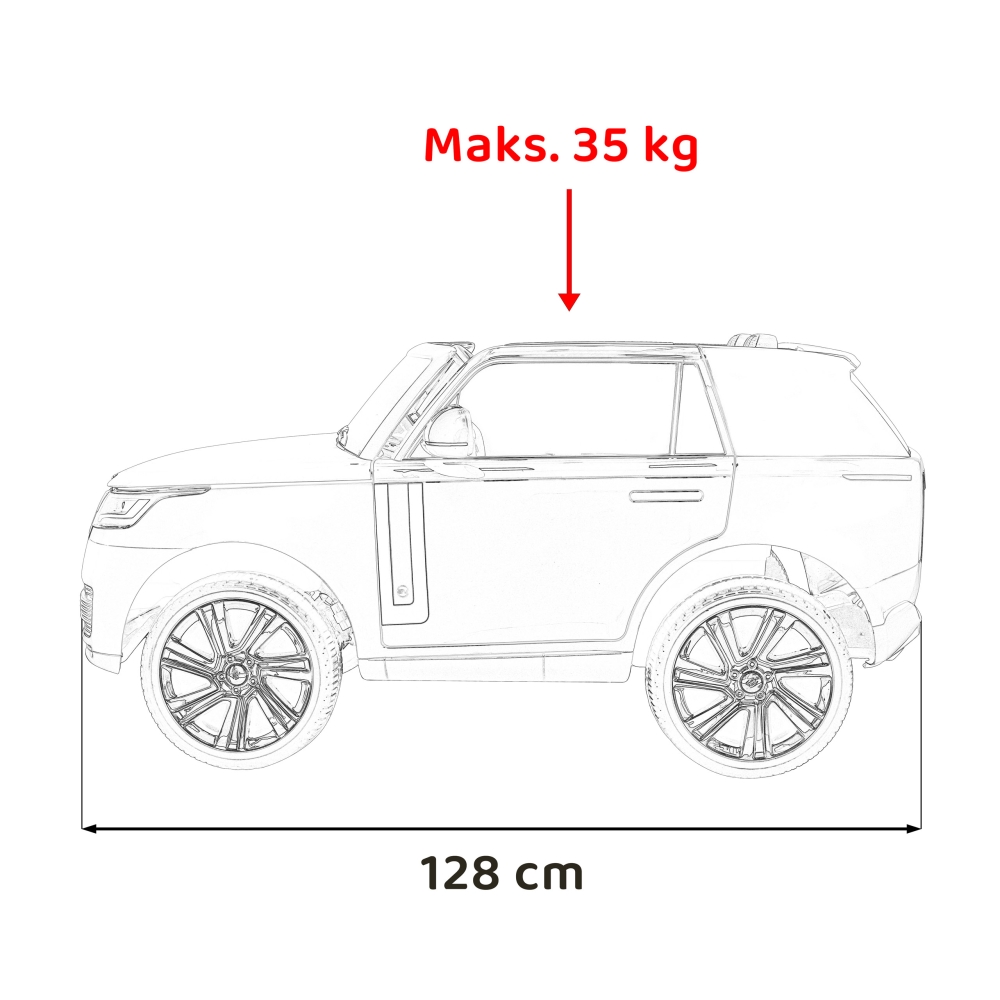 Elektromobilis Range Rover SUV Lift, Red-Elektromobiliai vaikams, Visureigiai-e-vaikas