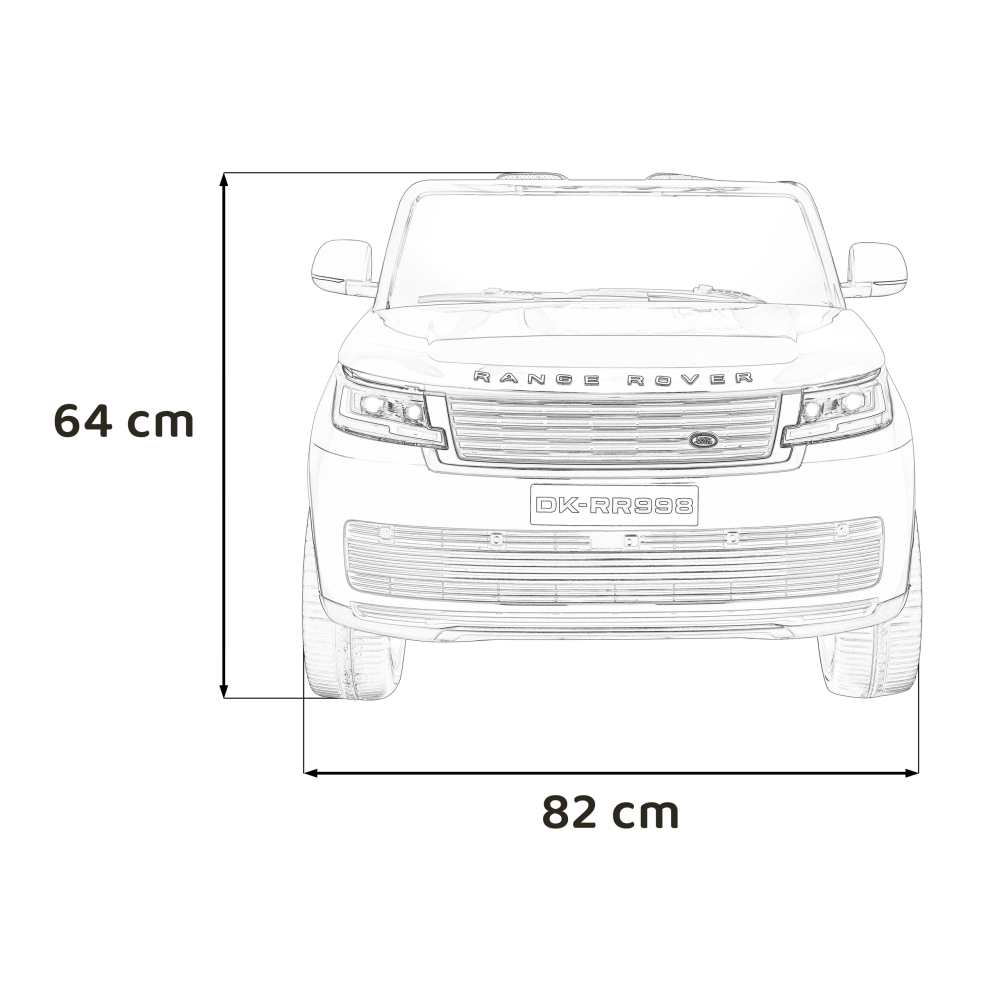 Elektromobilis Range Rover SUV Lift, Red-Elektromobiliai vaikams, Visureigiai-e-vaikas