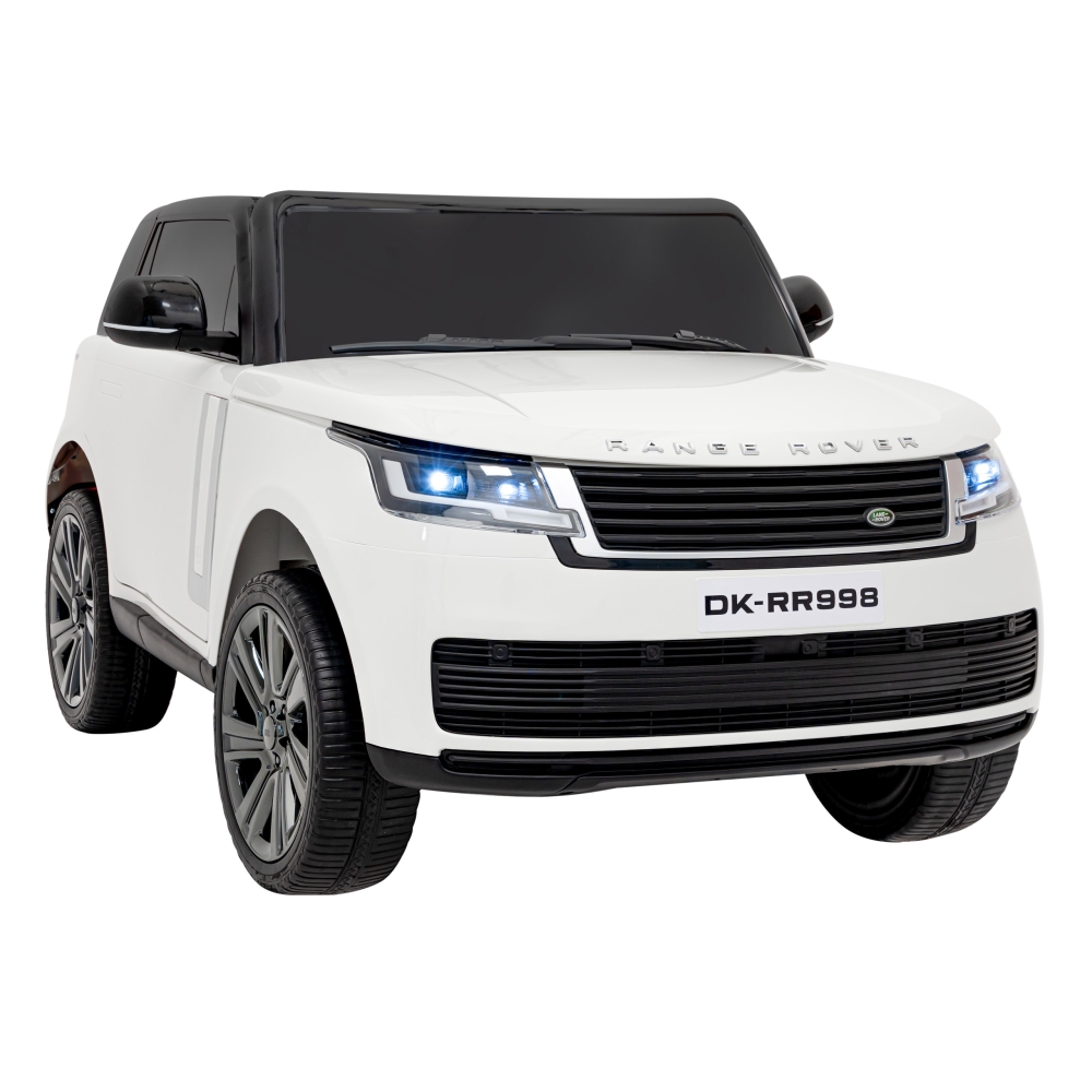 „Range Rover“ visureigis „Lift“, baltos spalvos-Elektromobiliai vaikams, Visureigiai-e-vaikas