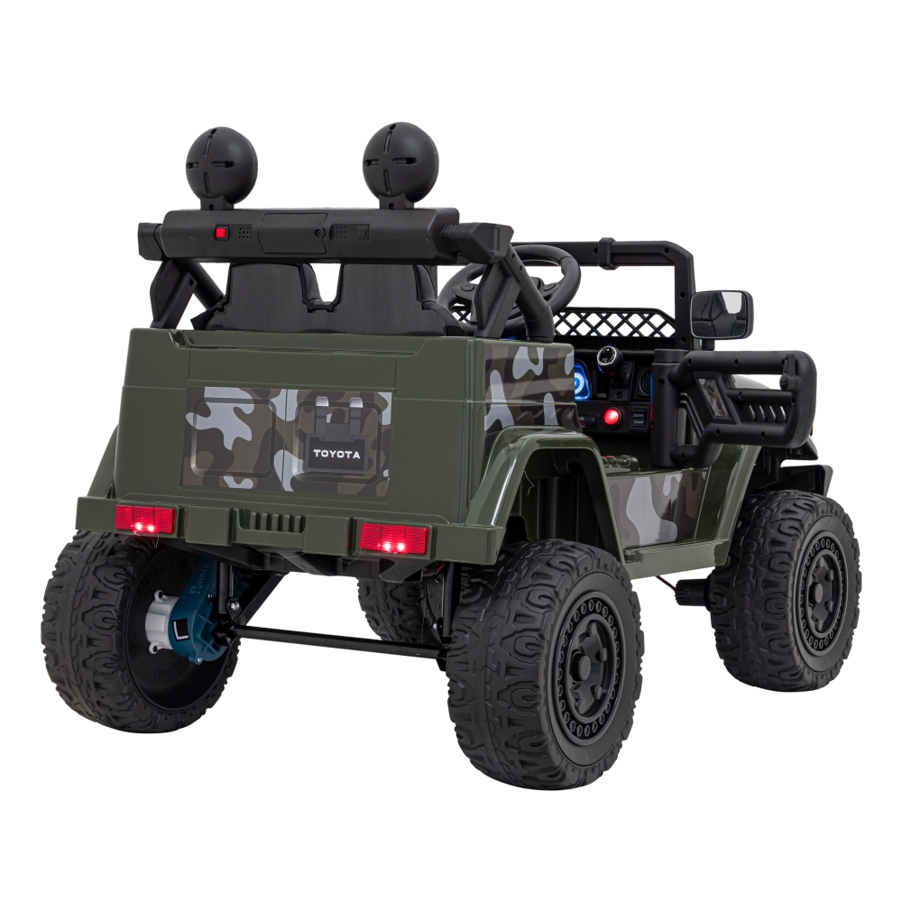Elektromobilis Toyota FJ Cruiser 4x4, Moro-Elektromobiliai vaikams, Visureigiai-e-vaikas