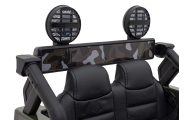 Toyota FJ Cruiser dla dzieci Moro + Pilot + Napęd 4x4 + Audio LED + EVA + Wolny Start