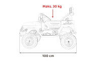 Elektromobilis Toyota FJ Cruiser 4x4, Moro-Elektromobiliai vaikams, Visureigiai-e-vaikas