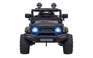 Elektromobilis Toyota FJ Cruiser 4x4, Black Leaves-Elektromobiliai vaikams, Visureigiai-e-vaikas
