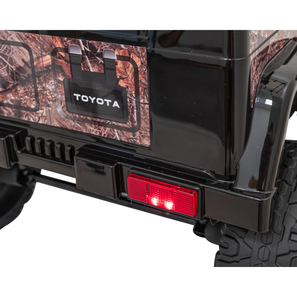 Elektromobilis Toyota FJ Cruiser 4x4, Black Leaves-Elektromobiliai vaikams, Visureigiai-e-vaikas