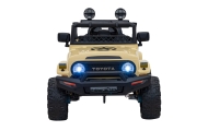 Elektromobilis Toyota FJ Cruiser 4x4, Beige-Elektromobiliai vaikams, Visureigiai-e-vaikas