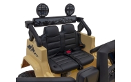 Elektromobilis Toyota FJ Cruiser 4x4, Beige-Elektromobiliai vaikams, Visureigiai-e-vaikas