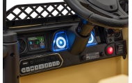 Elektromobilis Toyota FJ Cruiser 4x4, Beige-Elektromobiliai vaikams, Visureigiai-e-vaikas