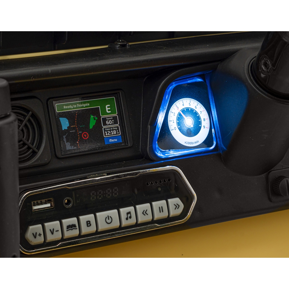 Elektromobilis Toyota FJ Cruiser 4x4, Beige-Elektromobiliai vaikams, Visureigiai-e-vaikas