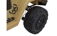 Elektromobilis Toyota FJ Cruiser 4x4, Beige-Elektromobiliai vaikams, Visureigiai-e-vaikas